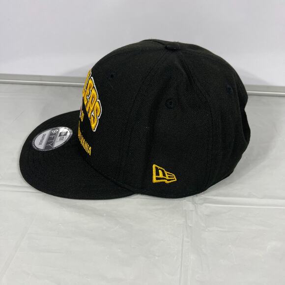 Pittsburgh Steelers New Era 9FIFTY Snapback Hat Black NFL Football Team Cap - Picture 2 of 4